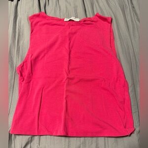 Stradivarius Fuchsia Tank Top